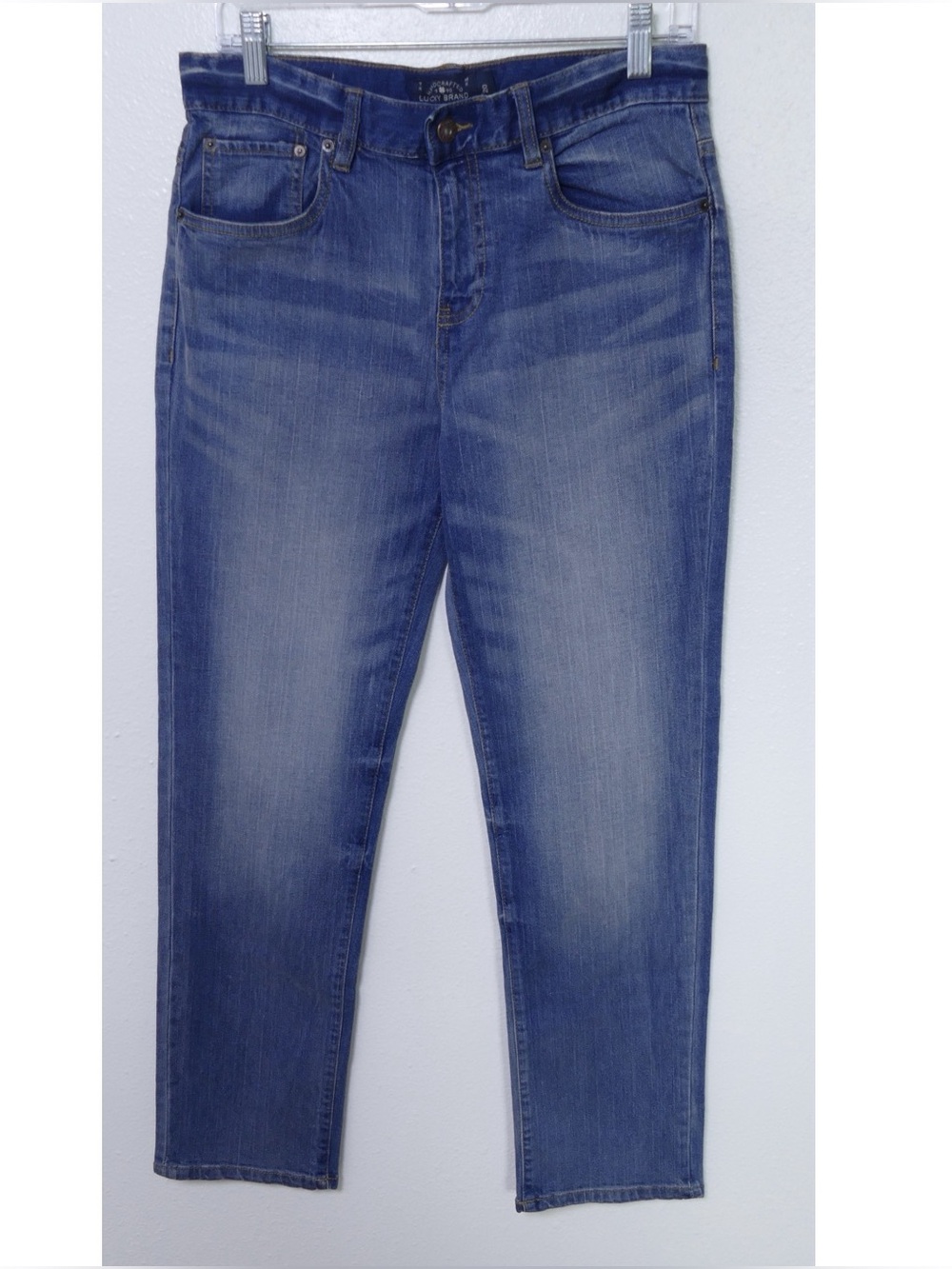 Lucky Brand Girls Classic Straight Jeans Size 20 NWT Adjustable Waist  Denim